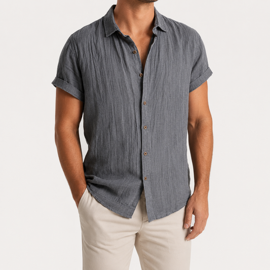 Camisa Almafi - Cinza Escuro